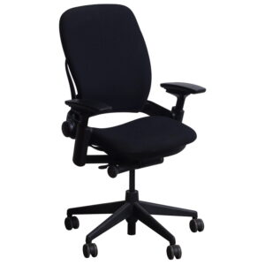 Steelcase Leap V2 Used Task Chair, Black