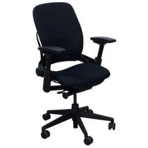 Steelcase Leap V2 Used Task Chair, Black