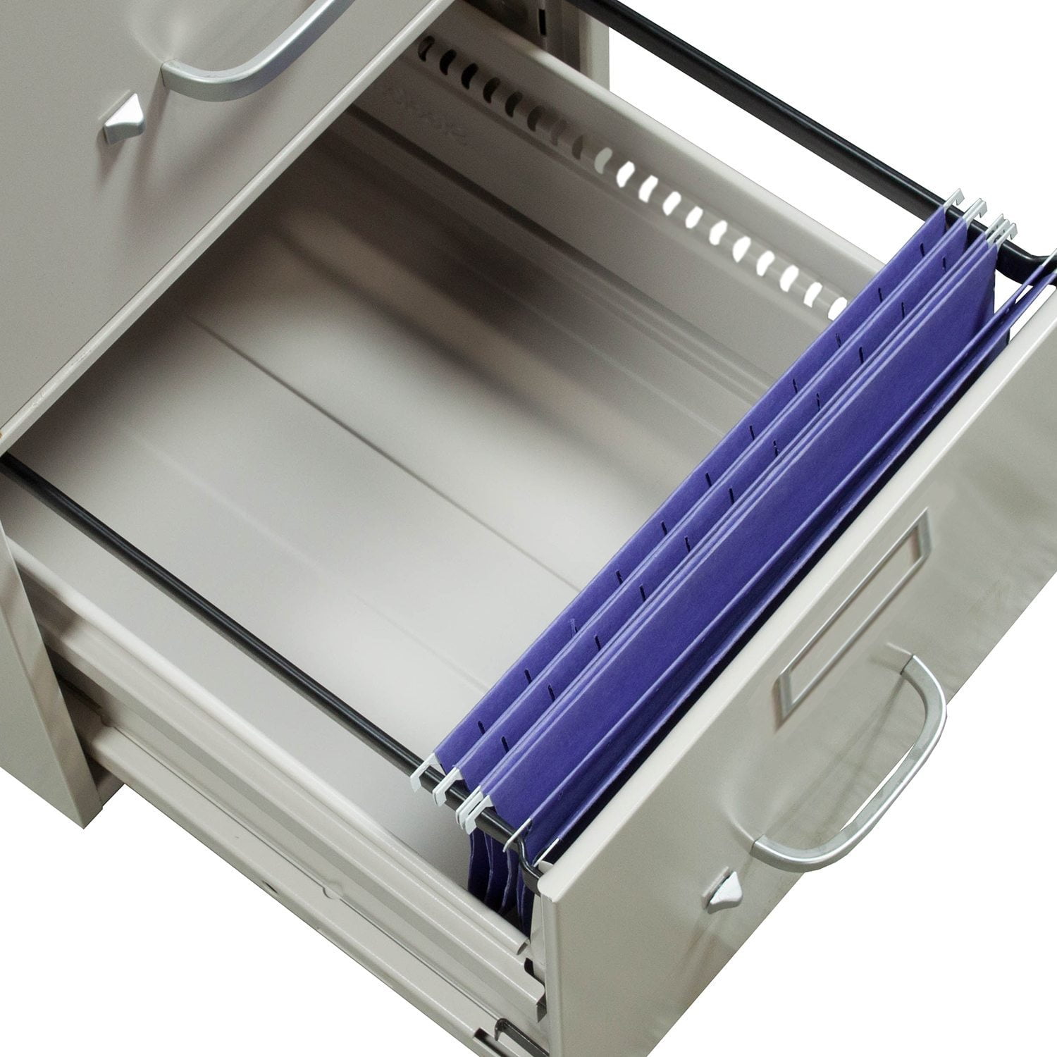 Steelcase Used 5 Drawer Letter Vertical File Cabinet, Putty - National