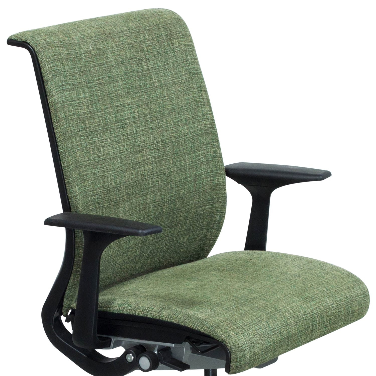 Steelcase Think Used Conference Chair, Green Pattern