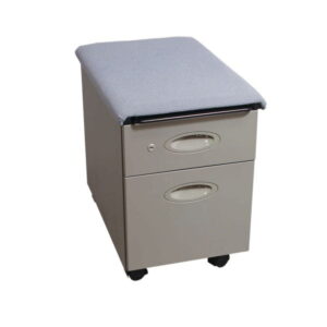 Steelcase Used Mobile Box File Pedestal, Gray