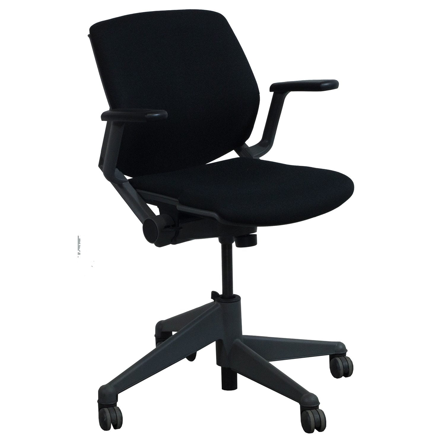 Steelcase Vecta Kart Used Nesting Task Chair Black National