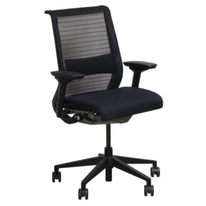 Steelcase Think Used Task Chair, Black Mesh