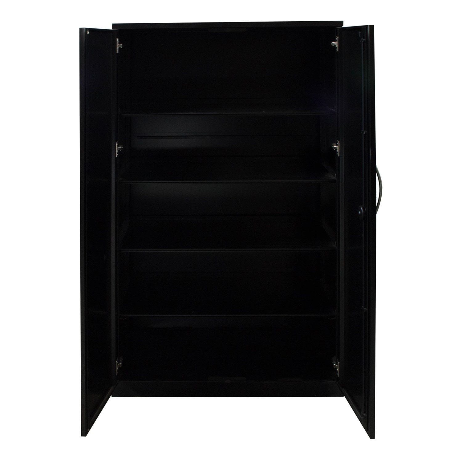 Used Storage 5 Shelves, Black National Office Interiors and