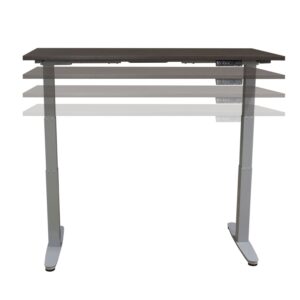 goSIT New Electric 30x60 Lifting Table w Fold-able Silver Frame