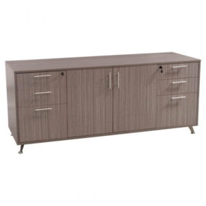 Morgan 72 in Melamine Storage Credenza, Drift