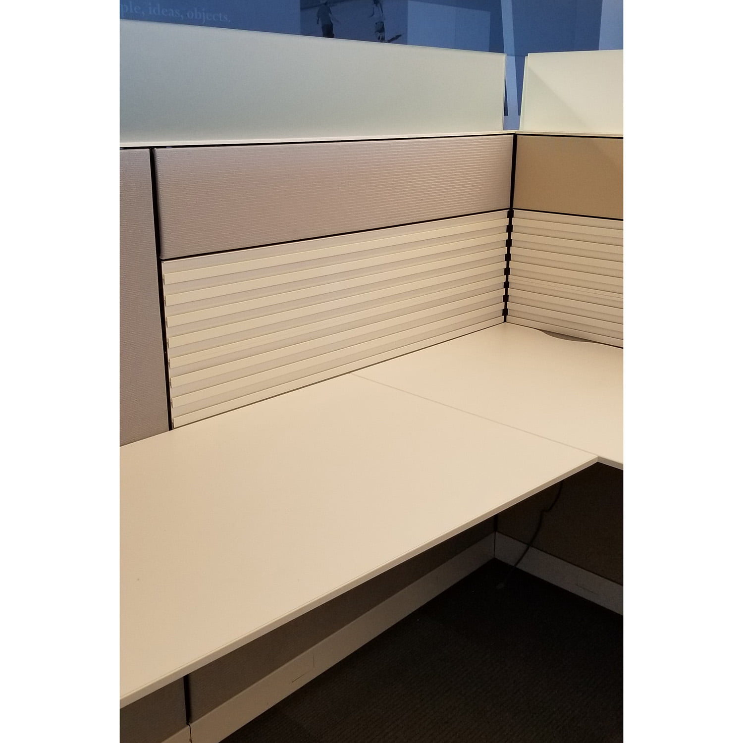 6.5x7.5 Used Allsteel Stride Cubicle - Sold in Pods - National Office