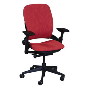 Steelcase Leap V2 Used Task Chair, Poppy Orange