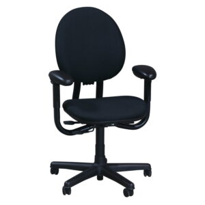 Steelcase Criterion Used High Back Task Chair, Black