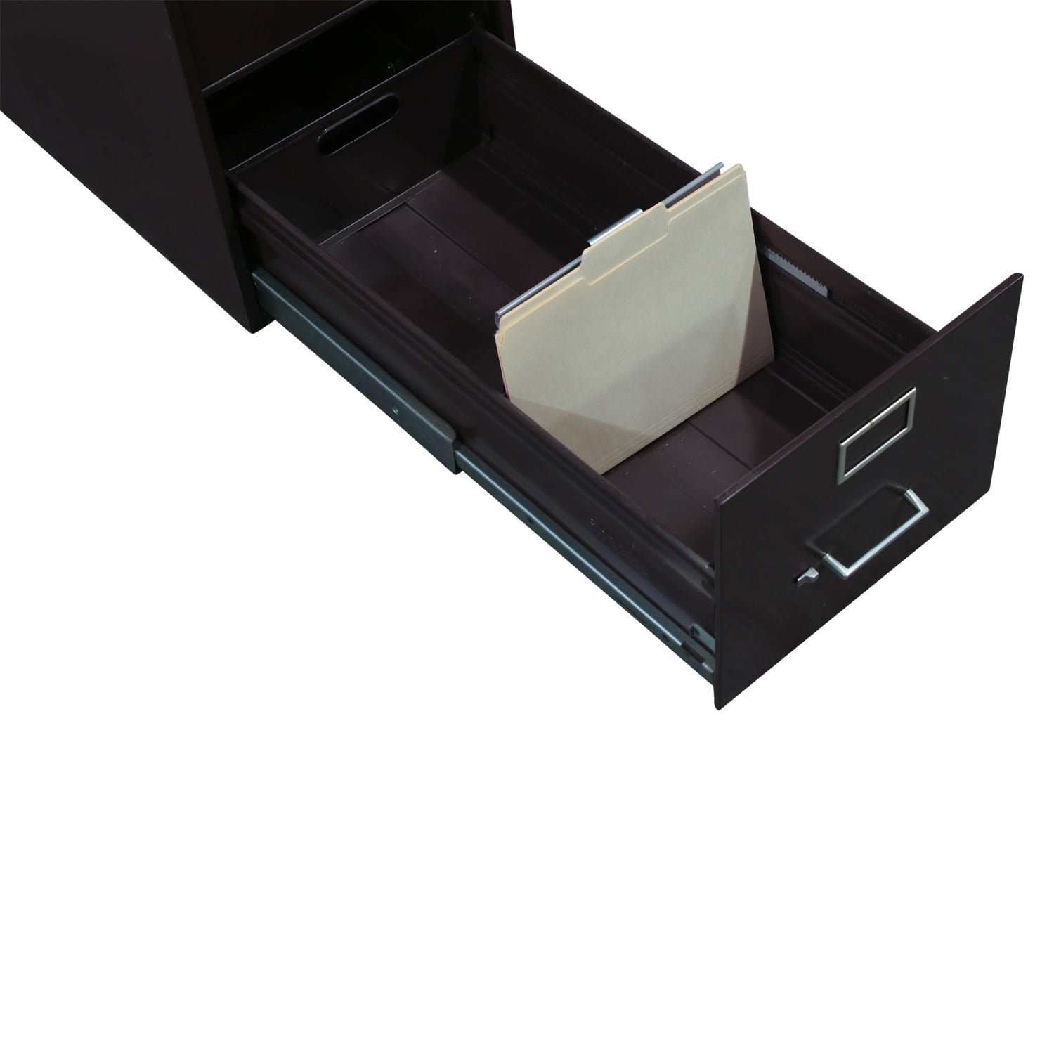 Steelcase Used 5 Drawer Letter Vertical File Dark Brown