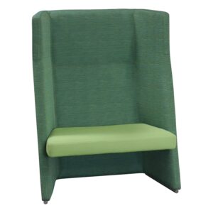 Keilhauer Talk Used High Back Single Seater Lounge, Green