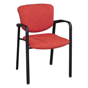 Haworth Improv Used Stack Chair, Poppy Orange
