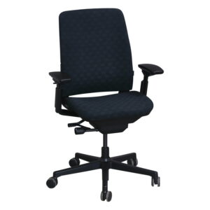 Steelcase Amia Used Task Chair, Black Pattern
