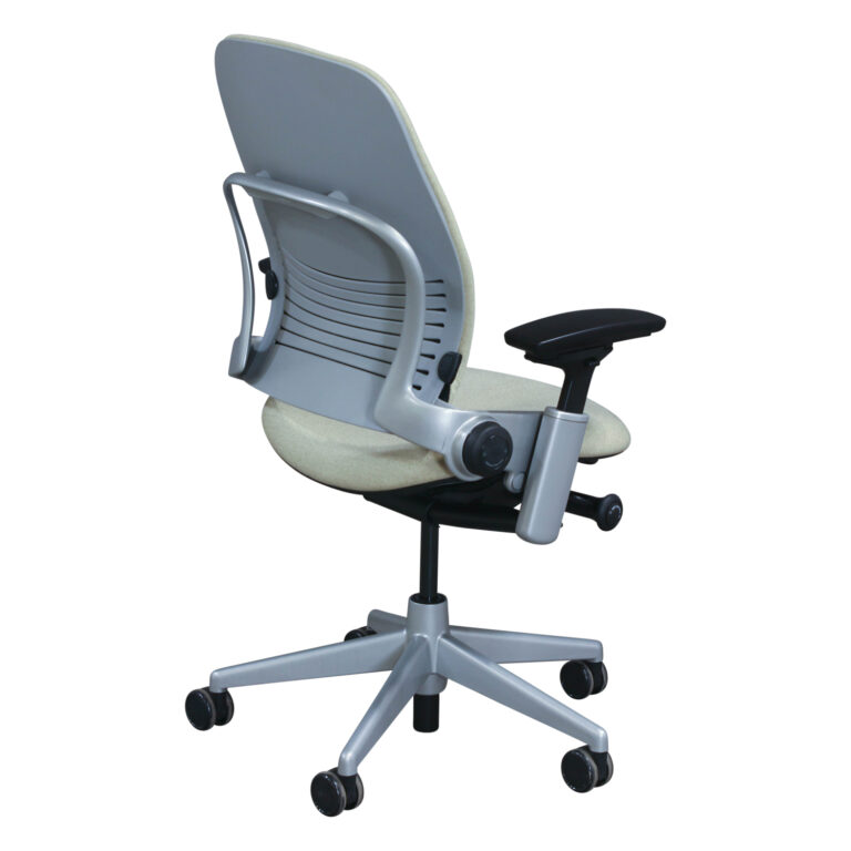 Steelcase Leap V2 Used Platinum Task Chair, Wheat - National Office