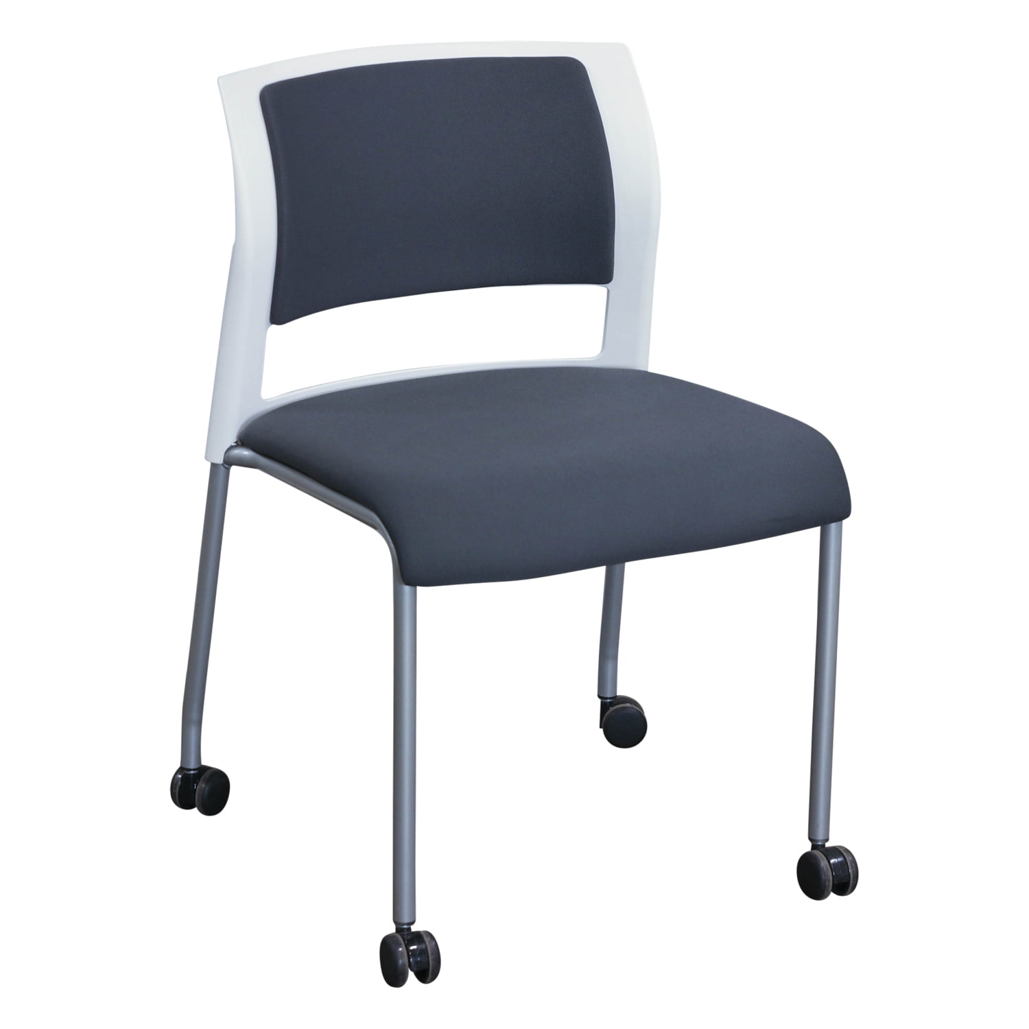 Steelcase Move Used Mobile Stack Chair, Gray