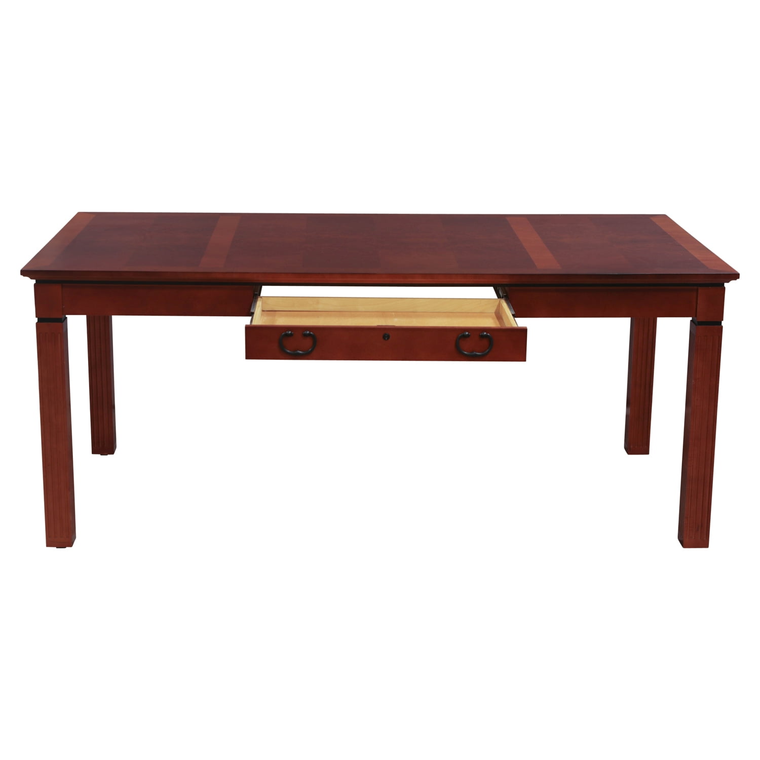 Paoli Used Wood Table Desk, Medium Cherry National Office Interiors and Liquidators