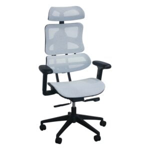 Triton by goSIT Mesh High Back Task Chair, White