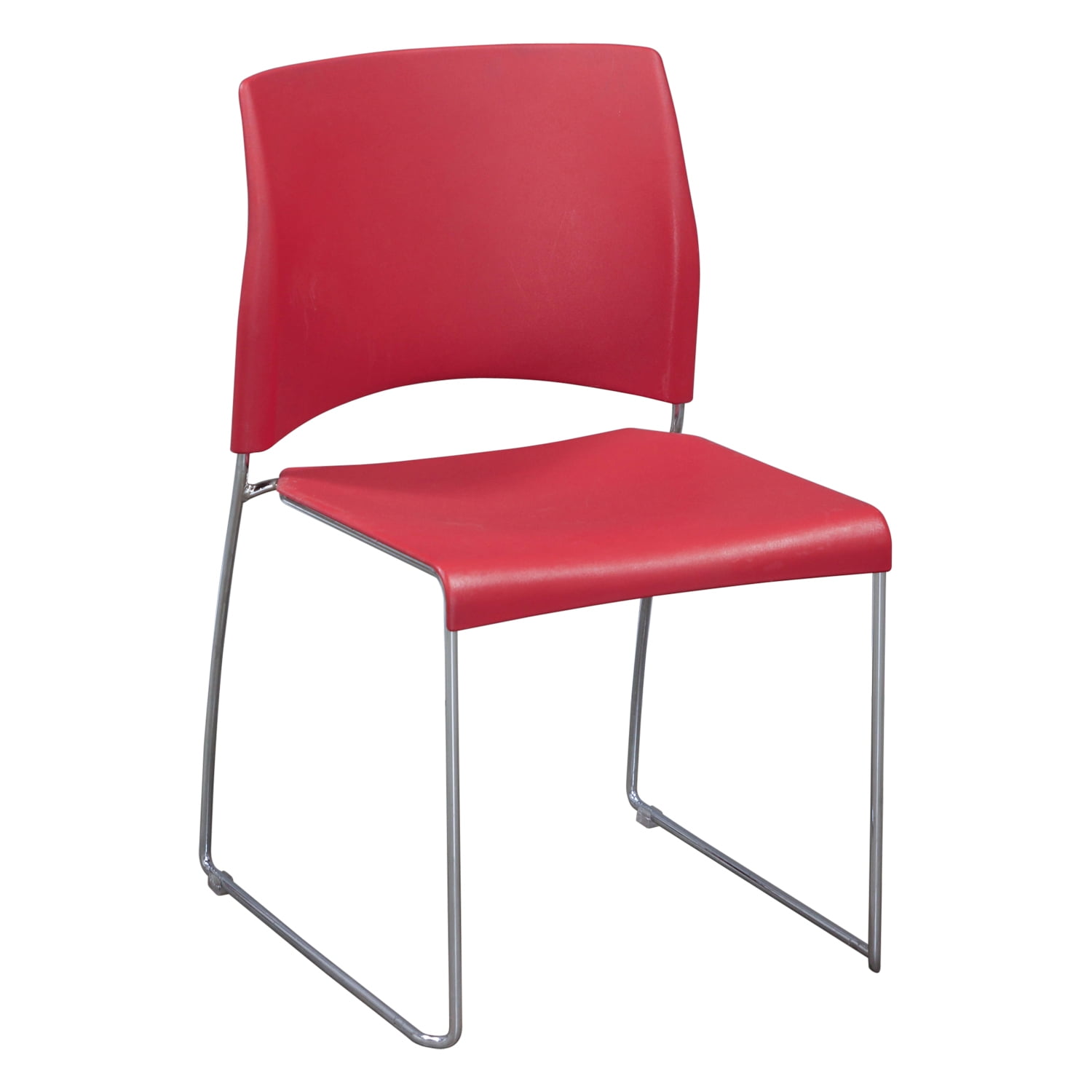 Allsteel Nimble Used Stack Chair, Red - National Office Interiors and