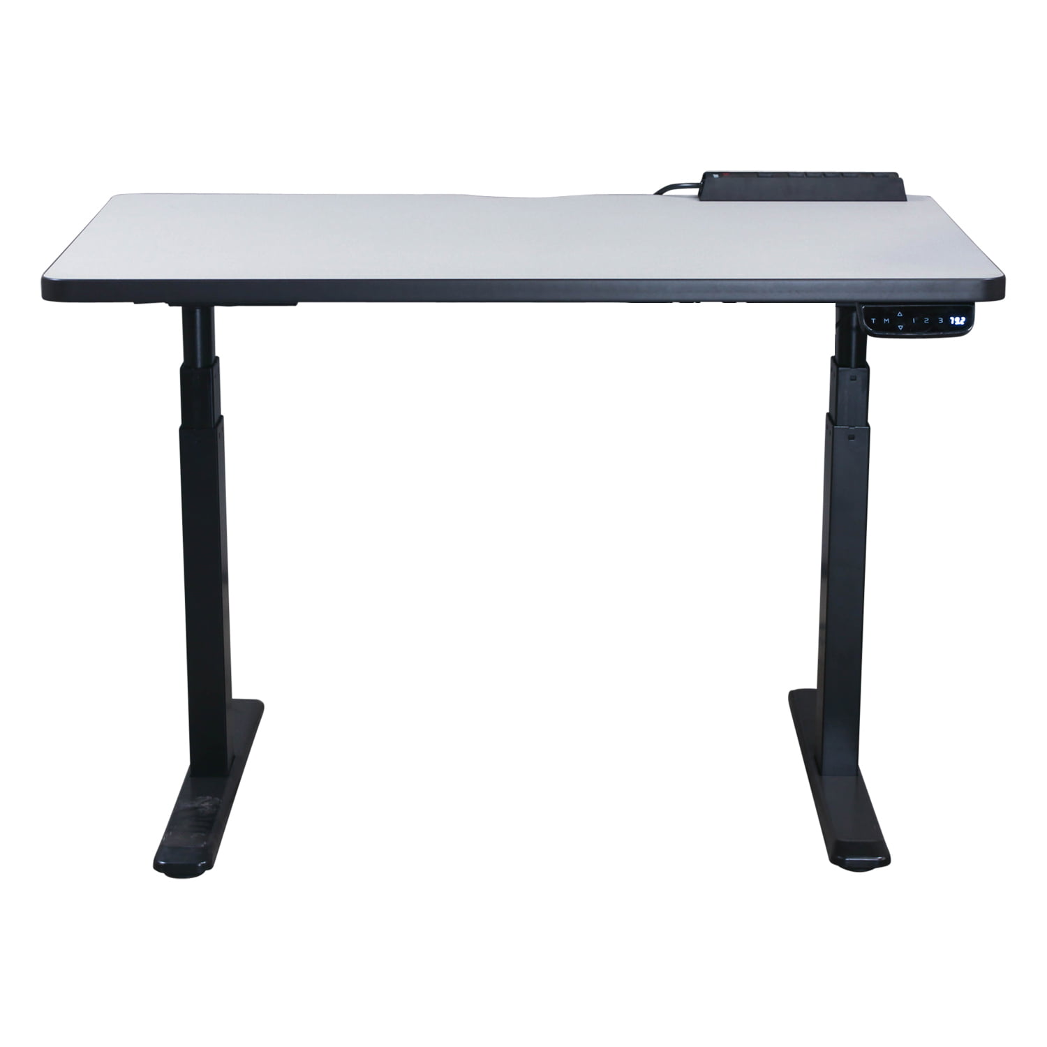 Haworth 30x48 Used Electric Lifting Table, Light Gray - National Office