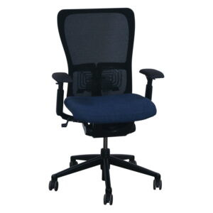 Haworth Zody Mesh Back Used Task Chair, Admiral Blue