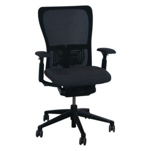 Haworth Zody Mesh Back Used Task Chair, Smoke Gray