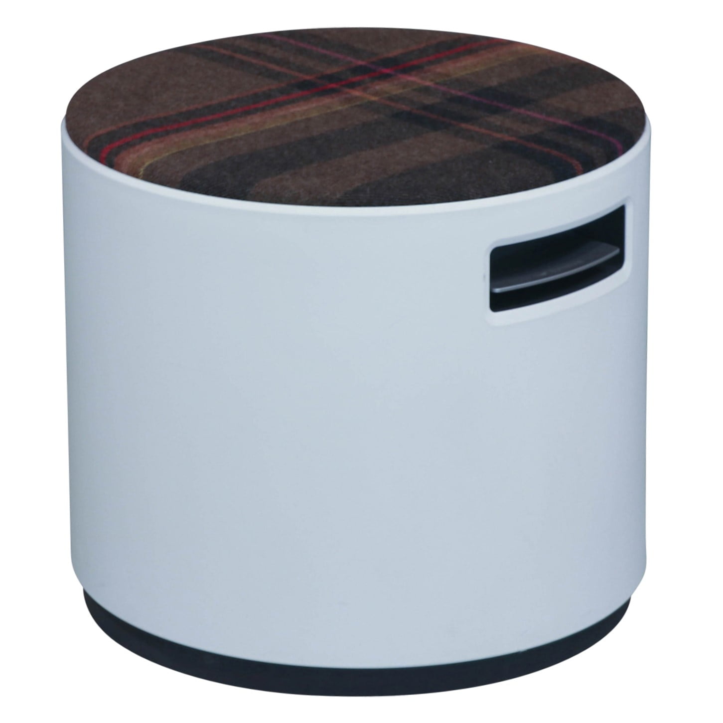 Steelcase Turnstone Buoy Used Round Ottoman, Autumn Pattern National