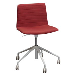 Andreu World Used Flex Chair SI1306, Orange Red