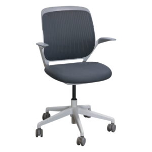 Steelcase Cobi Used Mesh Back Conference Chair, Gray