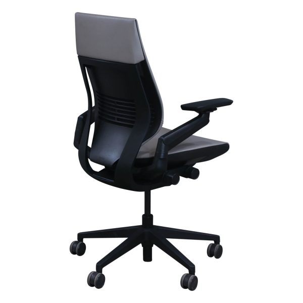 Steelcase Gesture Used Faux Leather Task Chair, Gray - National Office