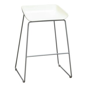 Steelcase Turnstone Used Scoop Stool, White