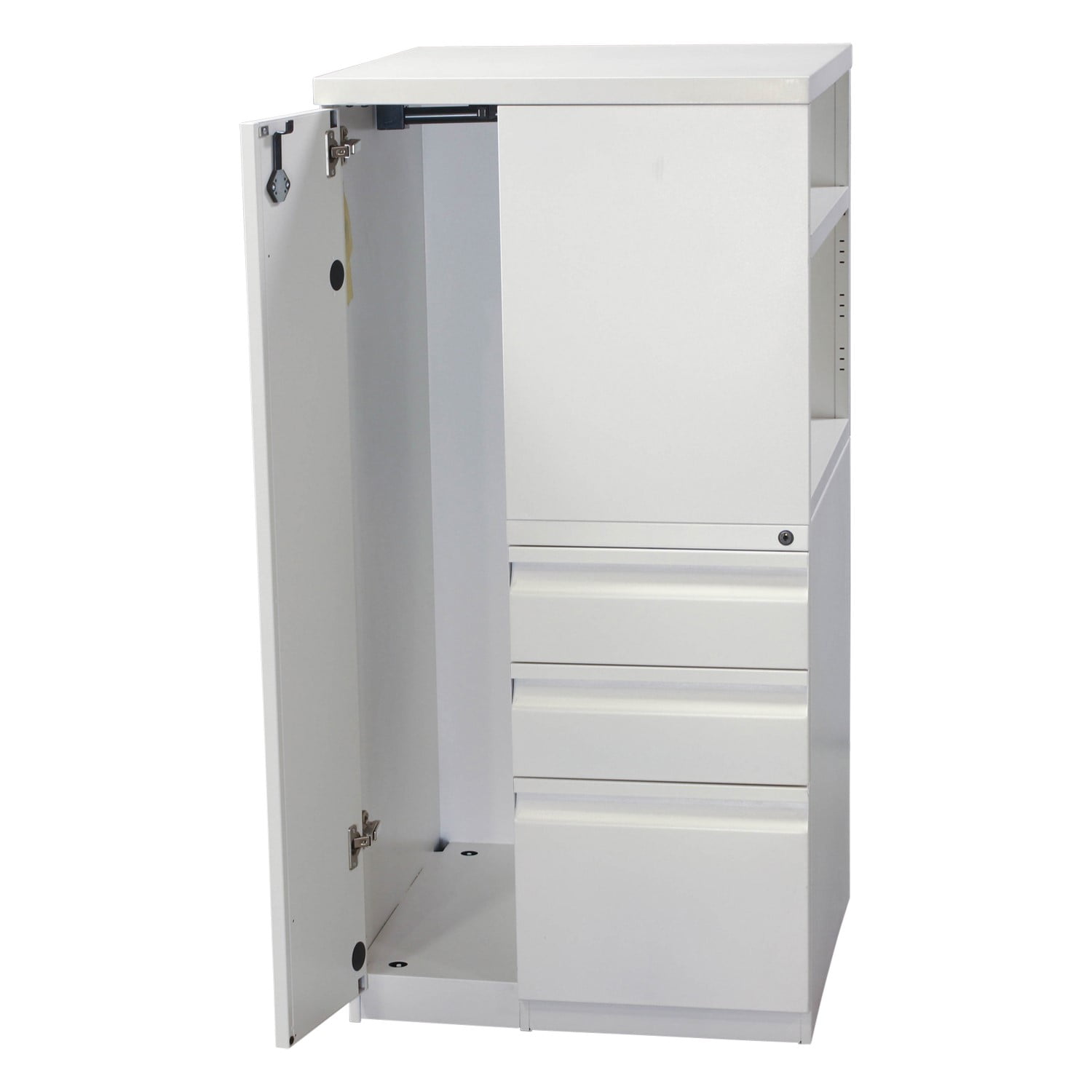 Knoll Left Vertical Used Storage Locker, White National Office