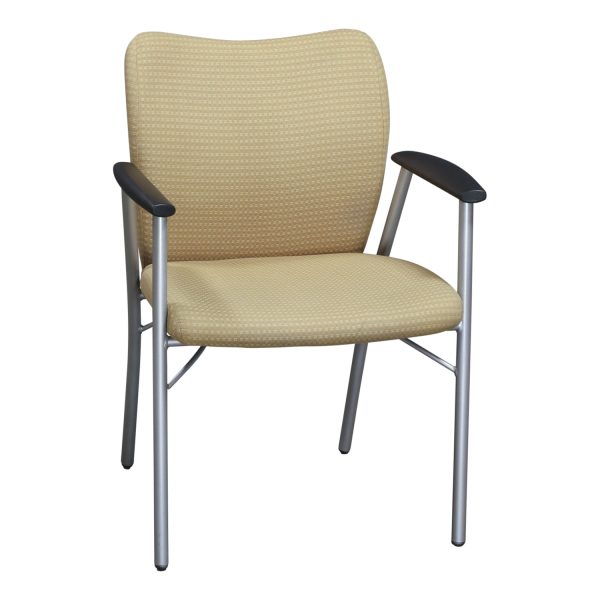 National Mix It Used Side Chair, Yellow Patterned