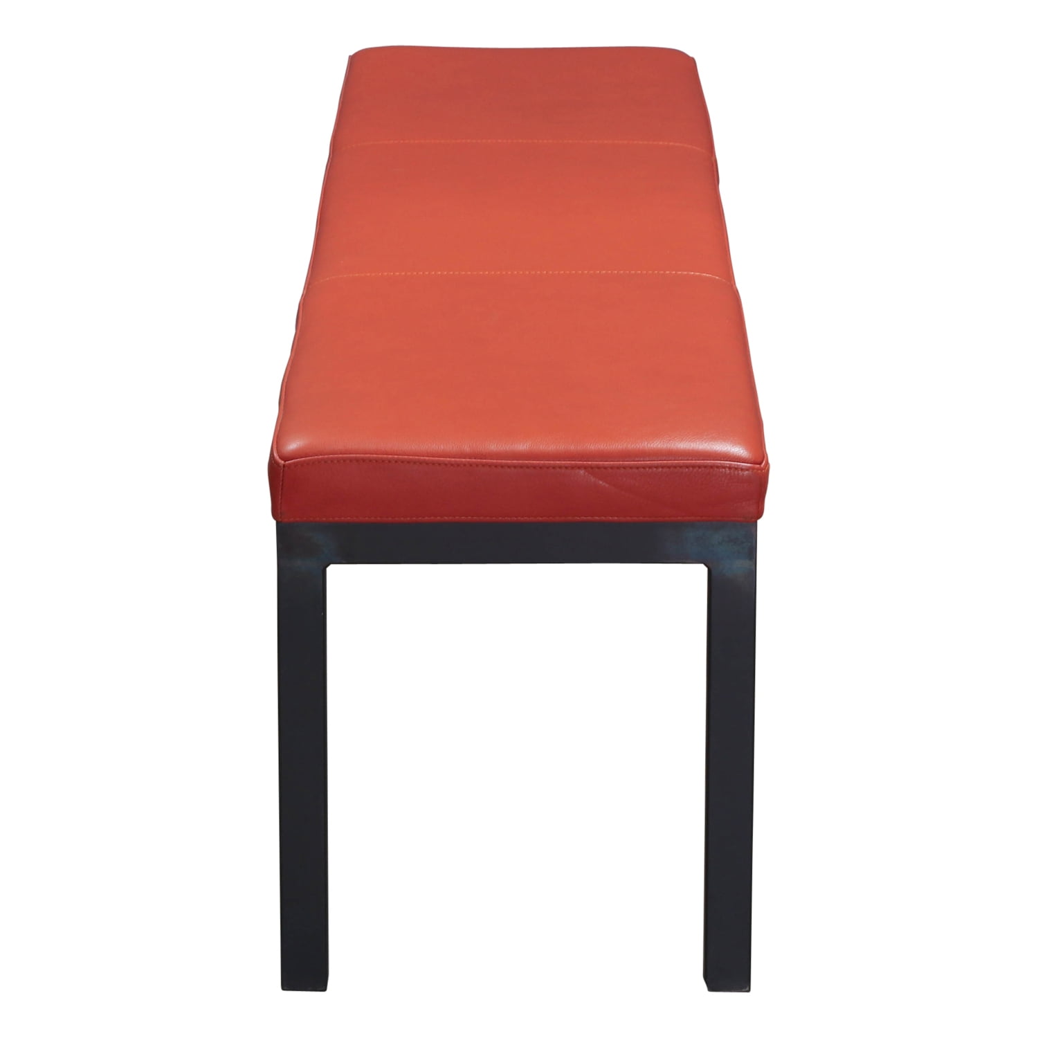 Room and Board Used Leather Bench, Orange National Office Interiors and Liquidators