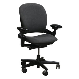 Steelcase Leap V1 Used Task Chair, Smoke Gray