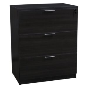 Everyday 3 Drawer Laminate Lateral File, Gray