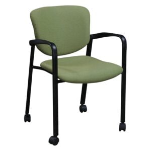 Haworth Improv Used Mobile Stack Chair, Sorrel Green