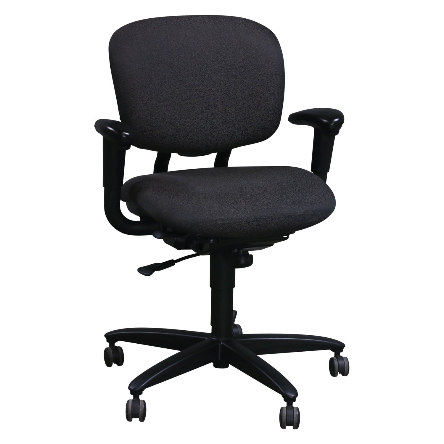 Haworth Improv Used Task Chair, Gray Speckle