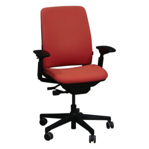 Steelcase Amia Used Task Chair, Tangerine Orange