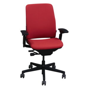 Steelcase Amia Used Task Chair, Tomato Red