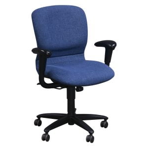 Haworth Improv Used Task Chair, Admiral Blue