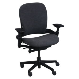 Steelcase Leap V2 Plus Used Task Chair, Smoke Gray