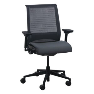 Steelcase Think Used Mesh Task Chair, Gray