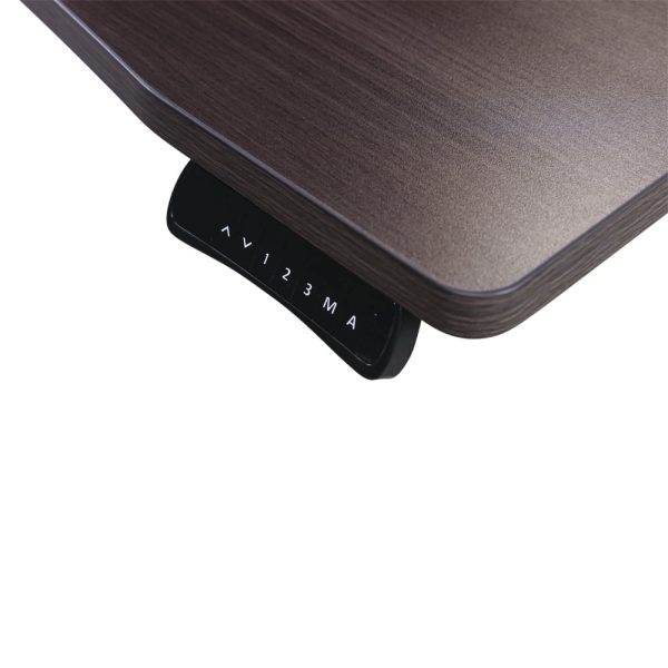 Sonoma Manager Lifting L-Shaped Laminate Desk with Right Return, Gray and White