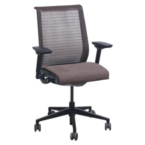 Steelcase Think Used Mesh Back Task Chair, Cafe Brown