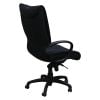 9to5 Seating Used High Back Leather Executive Chair, Black