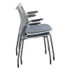 Knoll Used MultiGeneration Stack Chair, Gray