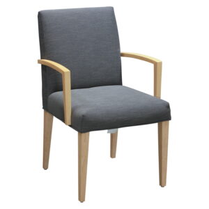 Martin Brattrud Used Side Chair, Charcoal Gray