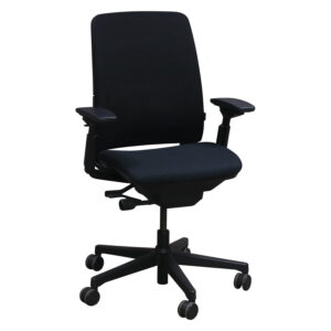 Steelcase Amia Used 3D Mesh Back Task Chair, Black