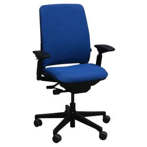 Steelcase Amia Used Task Chair, Sapphire Blue
