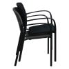 Steelcase Enea Used Stack Chair, Black
